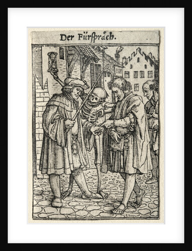 Dance of Death: The Advocate by Hans Holbein