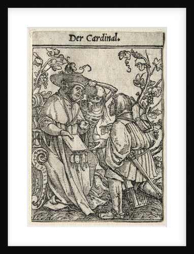 Dance of Death: The Cardinal by Hans Holbein