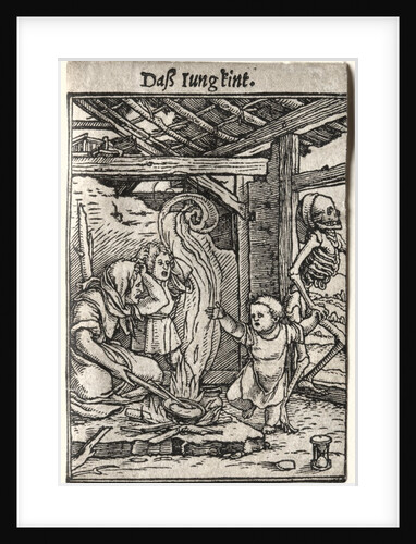 Dance of Death: The Child, c. 1526 by Hans Holbein