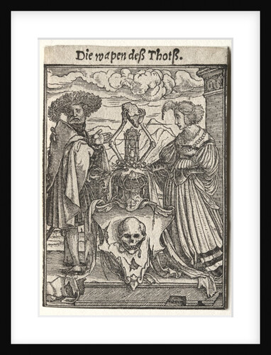 Dance of Death: The Coat of Arms of Death by Hans Holbein