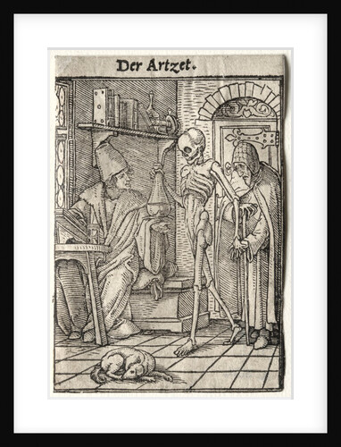 Dance of Death: The Doctor by Hans Holbein