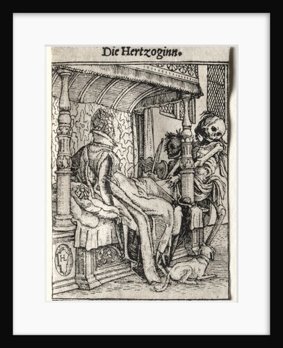 Dance of Death: The Duchess by Hans Holbein