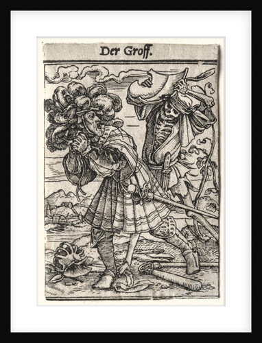 Dance of Death: The Earl, c. 1526 by Hans Holbein