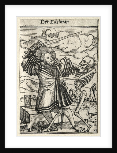 Dance of Death: The Nobleman by Hans Holbein