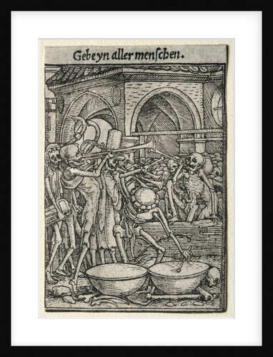 Dance of Death: The Trumpeters of Death by Hans Holbein