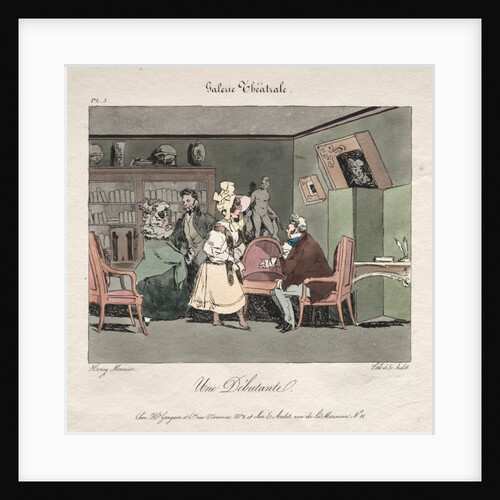 Débutante by Henry Bonaventure Monnier