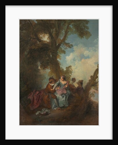 Declaration of Love, c. 1720 by Nicolas Lancret