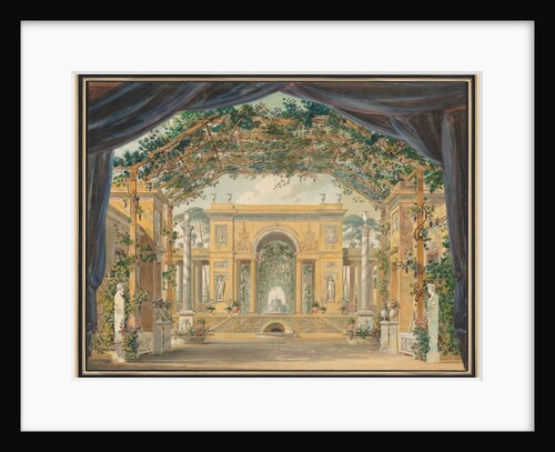 Decoration Executed for the Birthday of His Majesty the King of Westphalia, 1811 by Pierre-Luc-Charles Cicéri