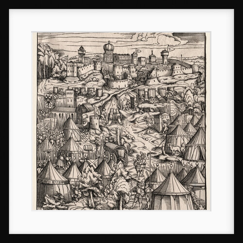 Der Weisskunig: The Siege of Padua, 1512-1515 by Hans Burgkmair