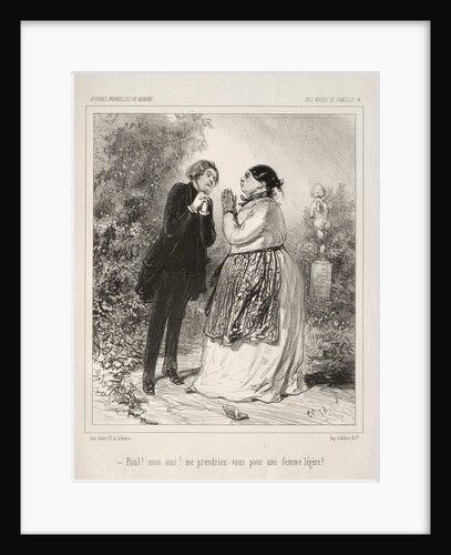 Des Mères de Famille! by Paul Gavarni