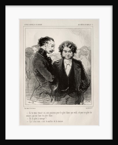 Des Mères de Famille! by Paul Gavarni