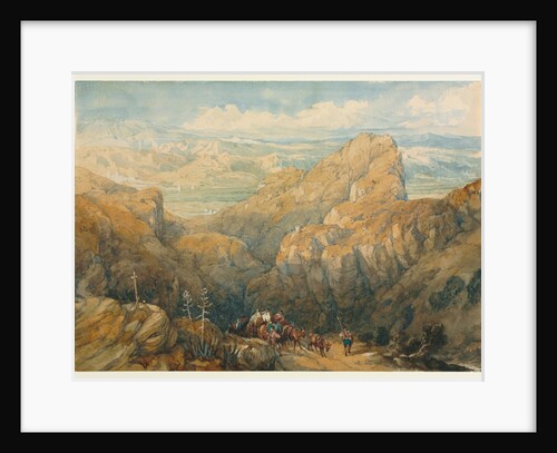 Descent into the Plain of Granada, 1834 by David Roberts