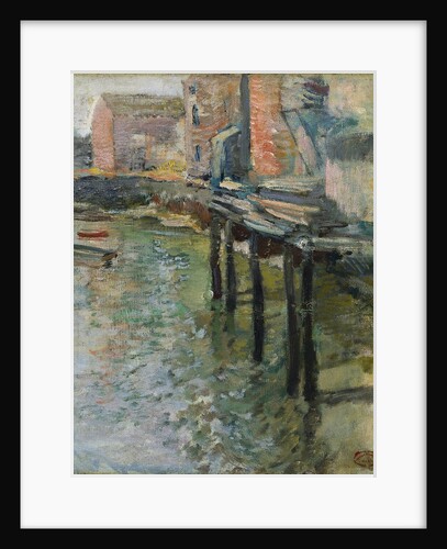 Deserted Wharf, c.1900-1902 by John Henry Twachtman