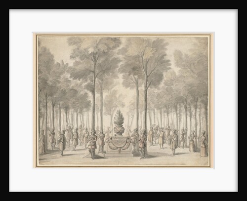 Design for the Divertissement from 'La Pastorale' (First Entrée of the opera-ballet 'Les Muses'…, by Jean I Bérain