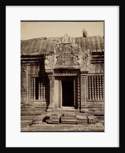 Doorway Through an Inner Enclosure, Angkor Wat, Cambodia, c. 1880 by Unidentified Photographer