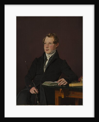 Dr. Johann Henning Kjetil Hjardemaal, 1833 by Christen Købke