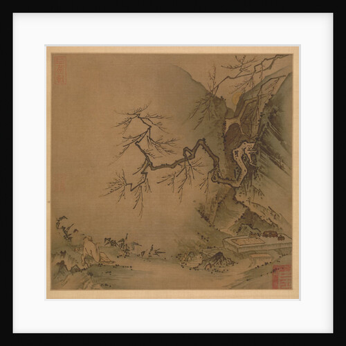 Drinking in the Moonlight, late 1100s-early 1200s by Ma Yuan