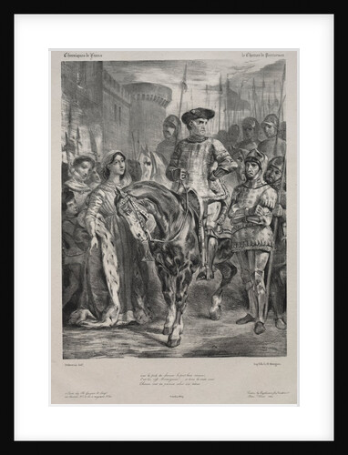 Duguesclin, 1829 by Eugène Delacroix