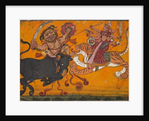 Durga Slaying Mahisha, c. 1700-1710 by Unknown