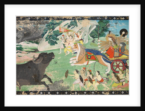 Durga Slaying Mahisha, c. 1830 by Unknown