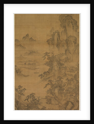 Dwelling by a Mountain Stream, 1500s by Unknown