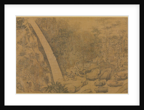 Dwelling in the Longmian Mountains, 1100s-1200s by Li Gonglin (follower of)