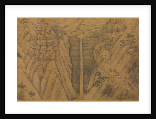 Dwelling in the Longmian Mountains, 1100s-1200s by Li Gonglin (follower of)