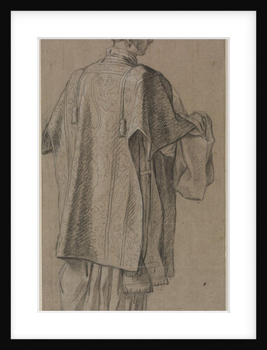 Ecclesiastic Seen from Behind, c. 1645/48 by Anonymous