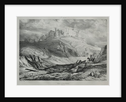 Église de St. Nectaire by Eugène Isabey