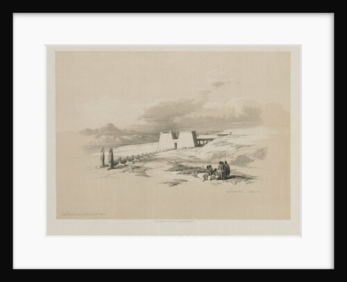 Egypt and Nubia, Volume I: Approach to the Temple of Wady Saboua, Nubia, 1847 by Louis Haghe