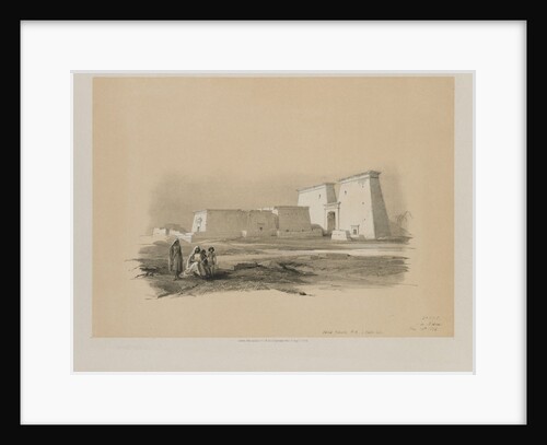 Egypt and Nubia, Volume I: Dakke, in Nubia, 1846 by Louis Haghe