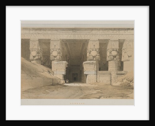 Egypt and Nubia, Volume I: Dendera, 1847 by Louis Haghe