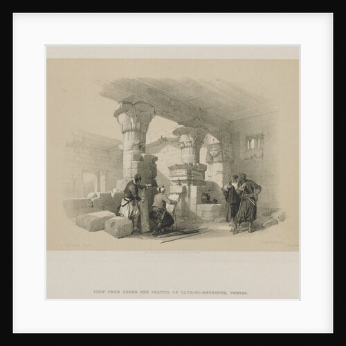 Egypt and Nubia, Volume II: Dayr-El-Medeeneh, Thebes, 1848 by Louis Haghe