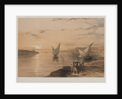 Egypt and Nubia, Volume II: Hagar Setsilis, 1847 by Louis Haghe