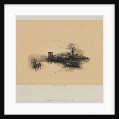 Egypt and Nubia, Volume II: Island of Philae, on the Nile, Nubia, 1847 by Louis Haghe