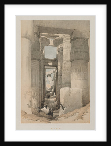 Egypt and Nubia, Volume II: Karnak, 1847 by Louis Haghe