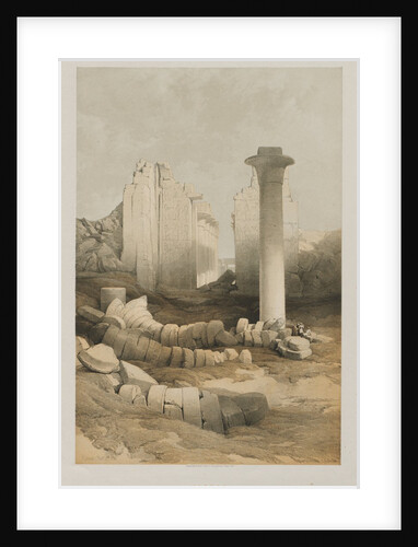Egypt and Nubia, Volume II: Karnak, 1848 by Louis Haghe