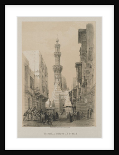 Egypt and Nubia, Volume III: Bullack, Cairo, c. 1846 by Louis Haghe