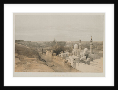 Egypt and Nubia, Volume III: Cairo, Looking West, 1848 by Louis Haghe