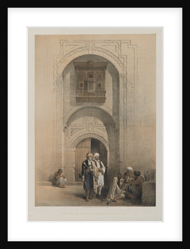 Egypt and Nubia, Volume III: Modern Mansion, showing the Arabesque Architecture of Cairo, 1849 by Louis Haghe