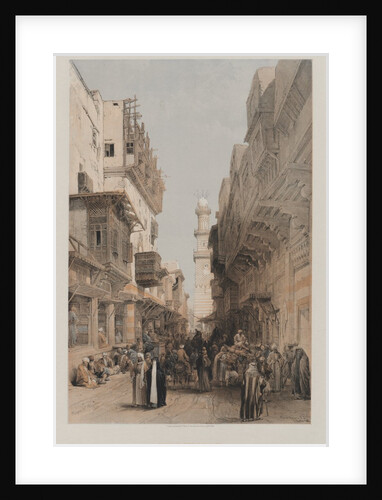 Egypt and Nubia, Volume III: Mosque el Mooristan, Cairo, 1849 by Louis Haghe