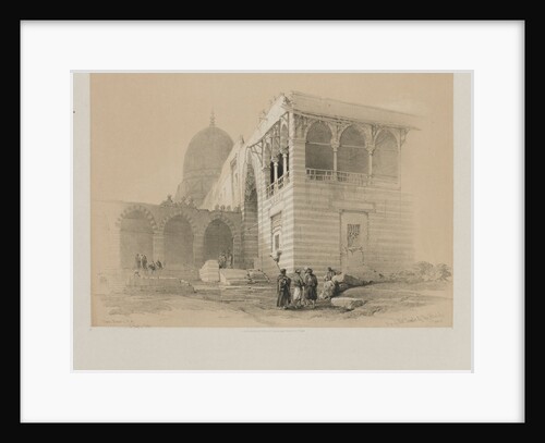 Egypt and Nubia, Volume III: One of the Tombs of the Khalifs, Cairo, 1848 by Louis Haghe