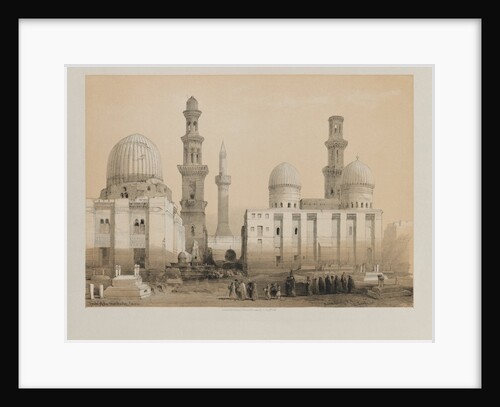 Egypt and Nubia, Volume III: Tomb of the Memlooks, Cairo, 1849 by Louis Haghe