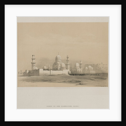 Egypt and Nubia, Volume III: Tombs of the Memlooks, Cairo, 1849 by Louis Haghe