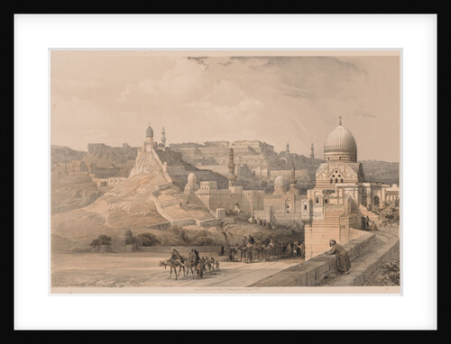 Egypt and Nubia: Volume III - No. 34, The Citadel of Cairo, Residence of Mehemet Ali, 1838 by Louis Haghe
