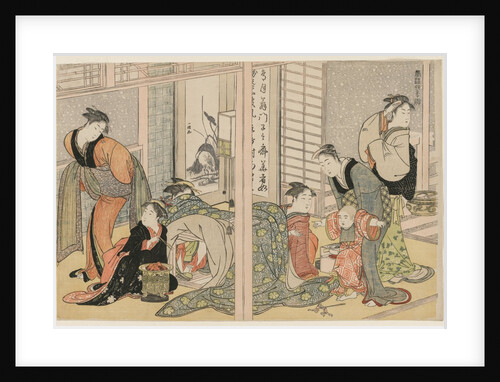Elegant Pleasures of the Four Seasons, c. 1782 by Kitagawa Utamaro (attributed to)