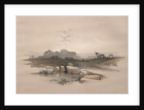 Eleutheropolis or the modern Beit-Jibrin, 1839 by David Roberts