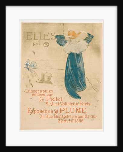 Elles: Frontispiece, 1896 by Henri de Toulouse-Lautrec
