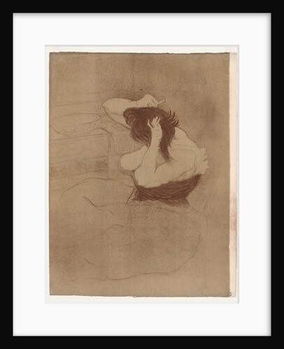 Elles: Woman Combing Her Hair, 1896 by Henri de Toulouse-Lautrec