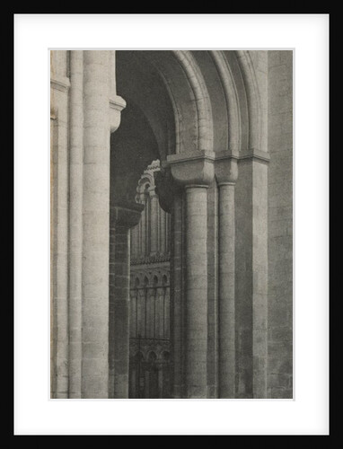Ely Cathedral, Nave, Southwest Corner, c. 1899 by Frederick H. Evans